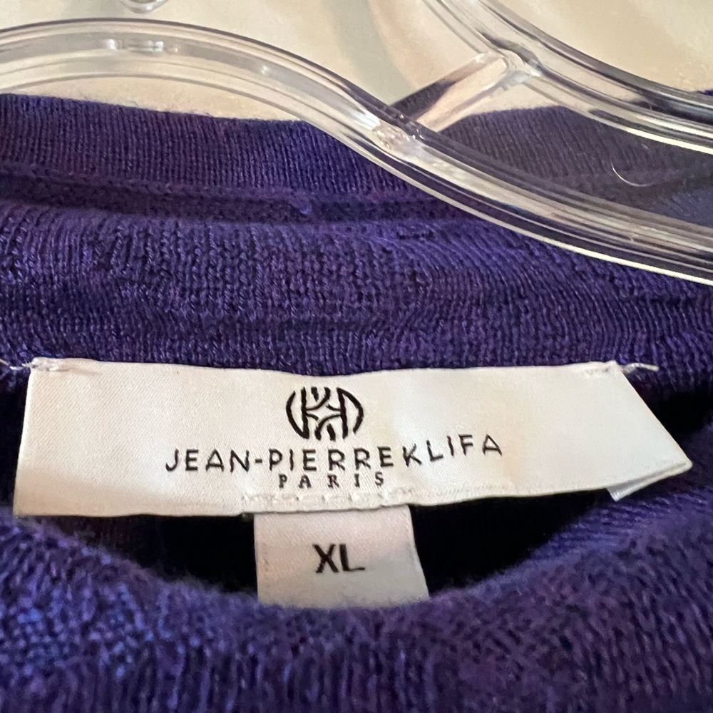 NWOT purple sweater size XL - Picture 5 of 6